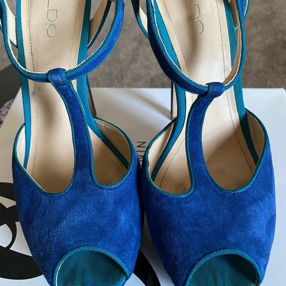 ALDO / MARY JANE PLATFORM PUMPS / SIZE 10 - Picture 4 of 5